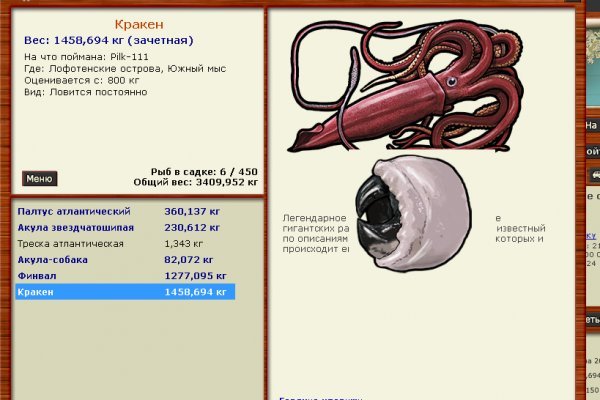 Kraken рабочий